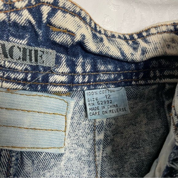 Y2K Jordache Basics Acid Wash High-Waisted Women Jeans - Picture 6 of 7